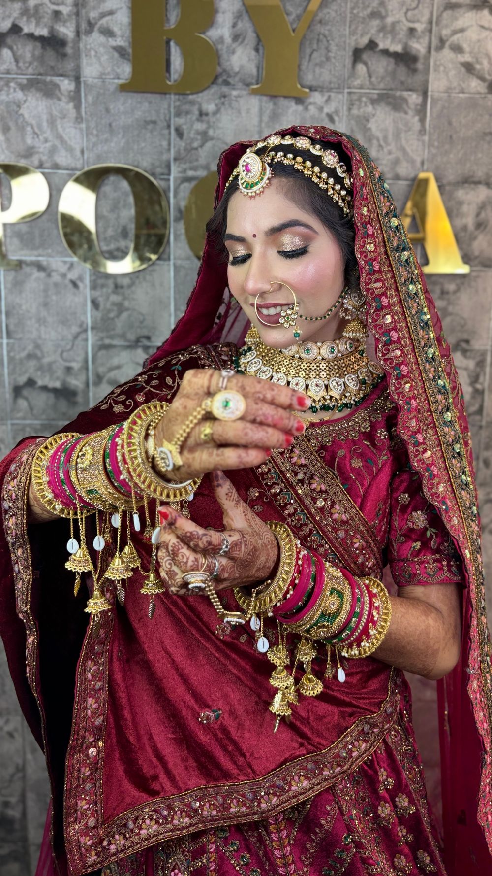 Photo From HD BRIDAL MAKEUP - By Makeovers by Pooja