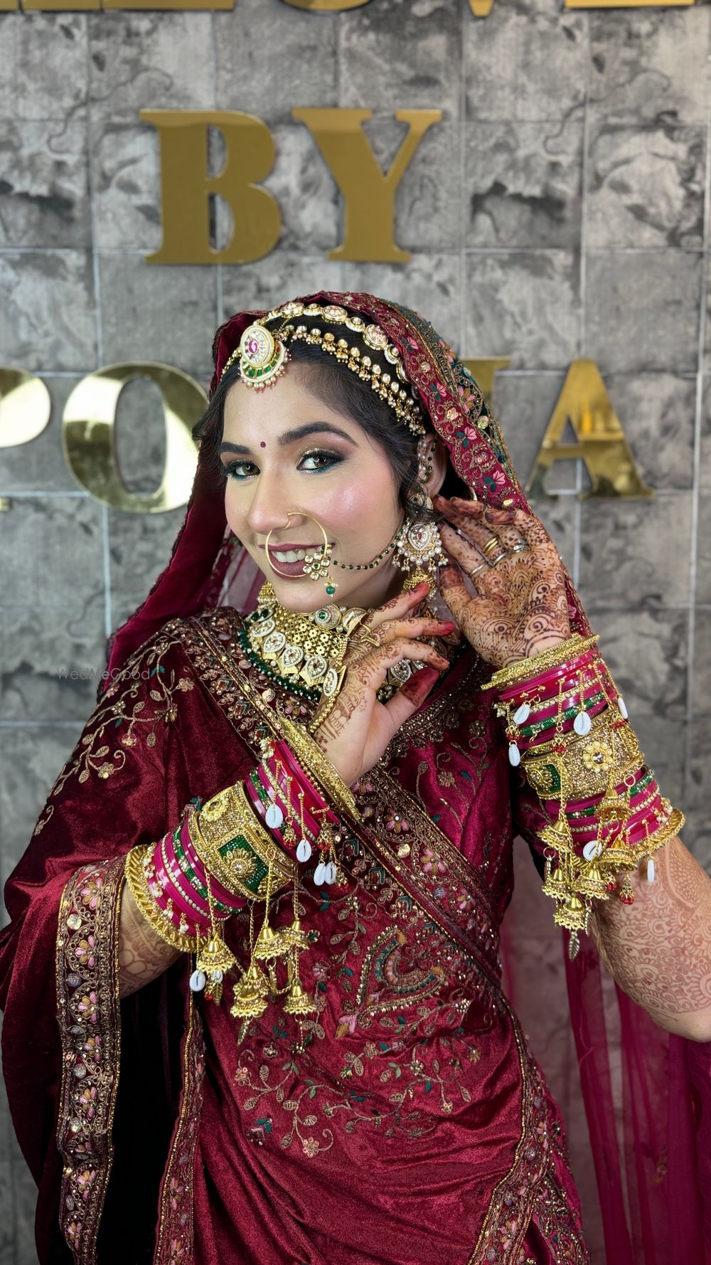 Photo From HD BRIDAL MAKEUP - By Makeovers by Pooja