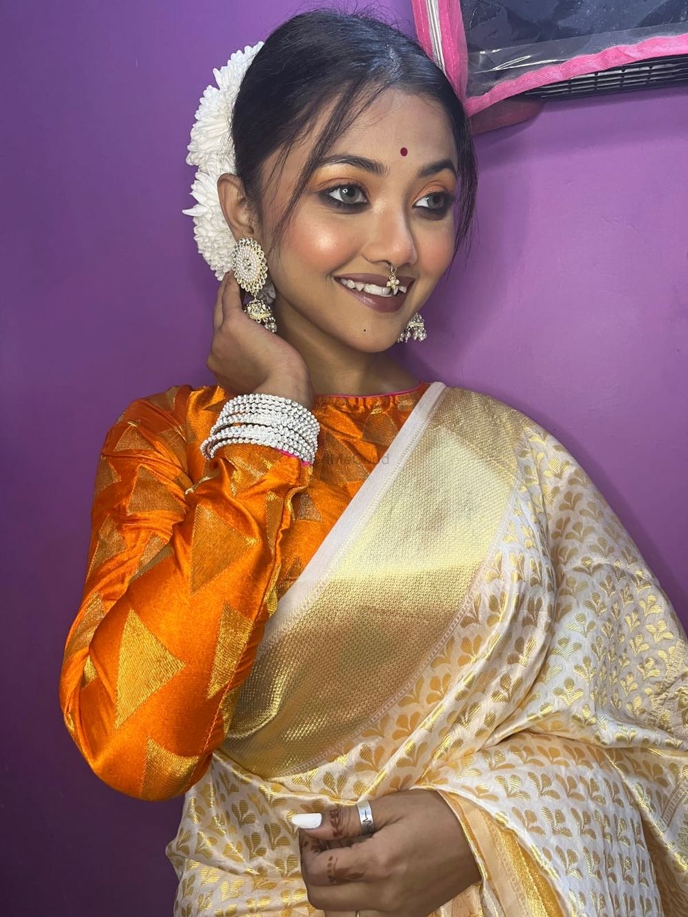 Photo From Gorgeous client works - By Makeup Glam by Sayani 