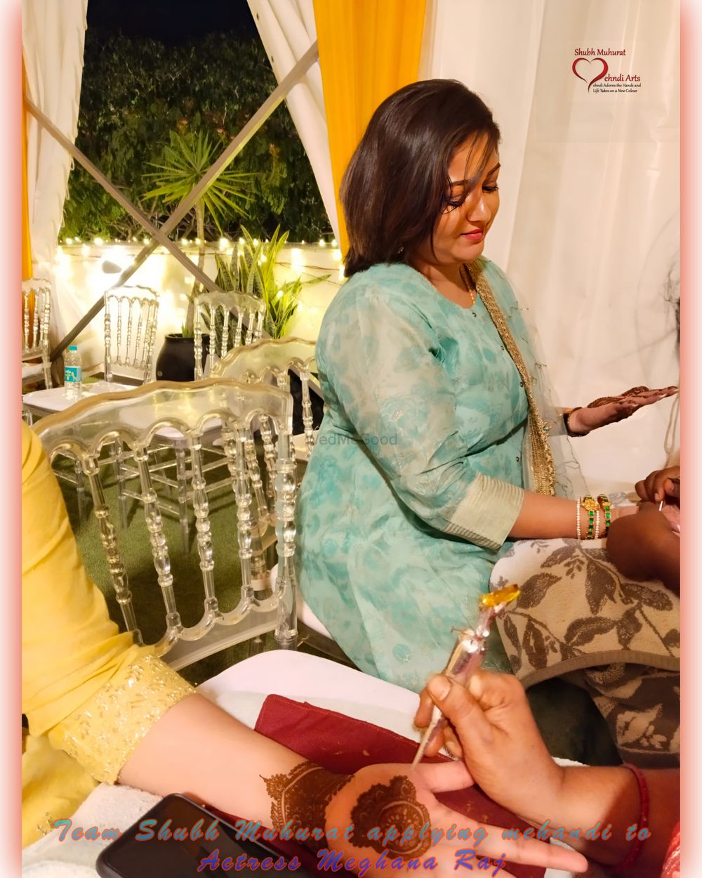 Photo From Celebrity Mehendi Event. - By Shubh Muhurat Mehendi Arts