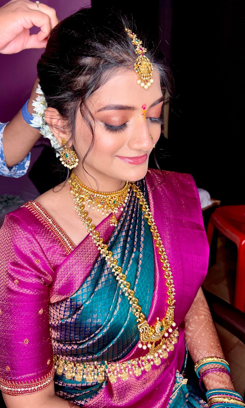 Photo From Vaishnavi’s Engagement  - By Vinita Khandelwal Makeup