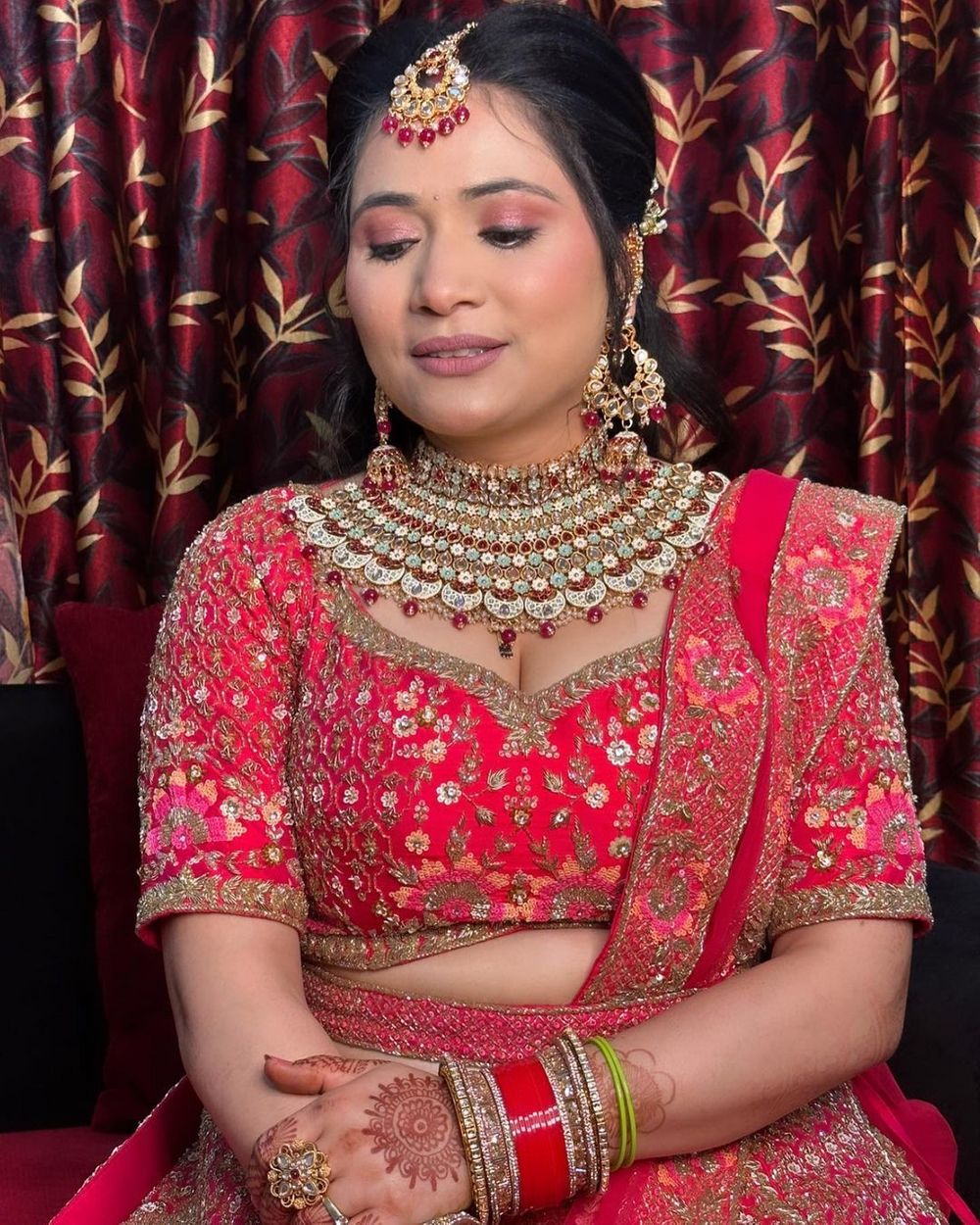 Photo From RECEPTION MAKEUP LOOKS - By Makeup By Anshi Agarwal