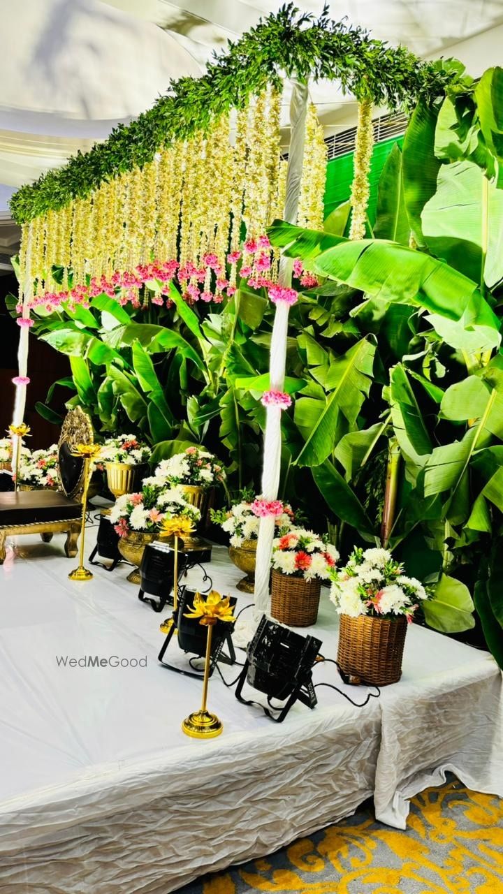 Photo From Haldi & Mehandi Backdrops  - By New Lotus Flower Decoration