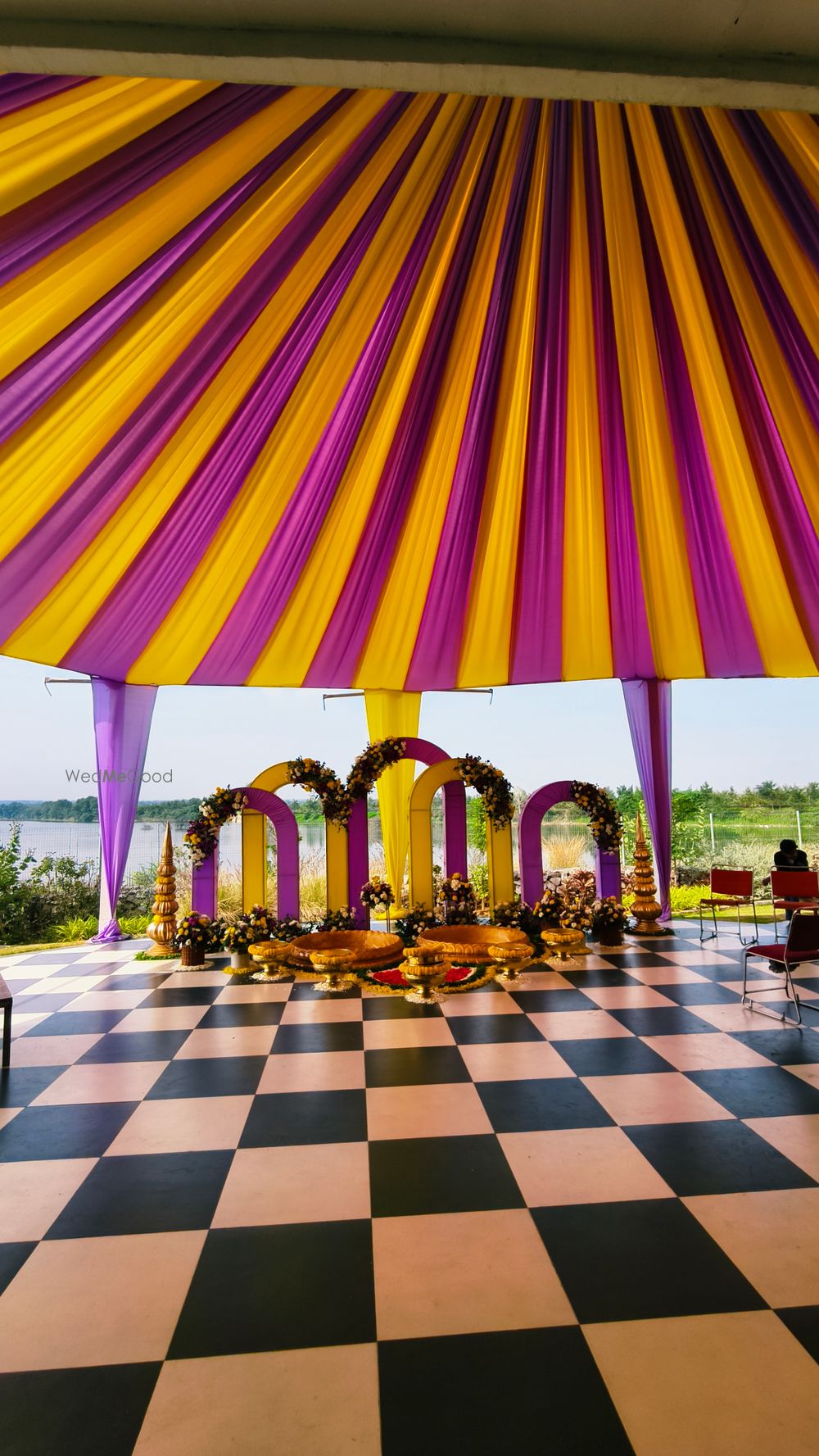 Photo From Haldi & Mehandi Backdrops  - By New Lotus Flower Decoration