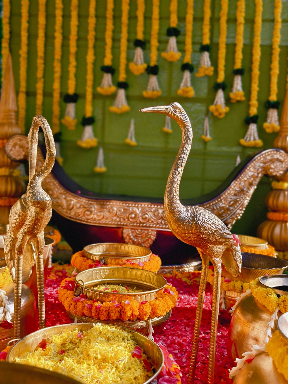 Photo From Haldi & Mehandi Backdrops  - By New Lotus Flower Decoration