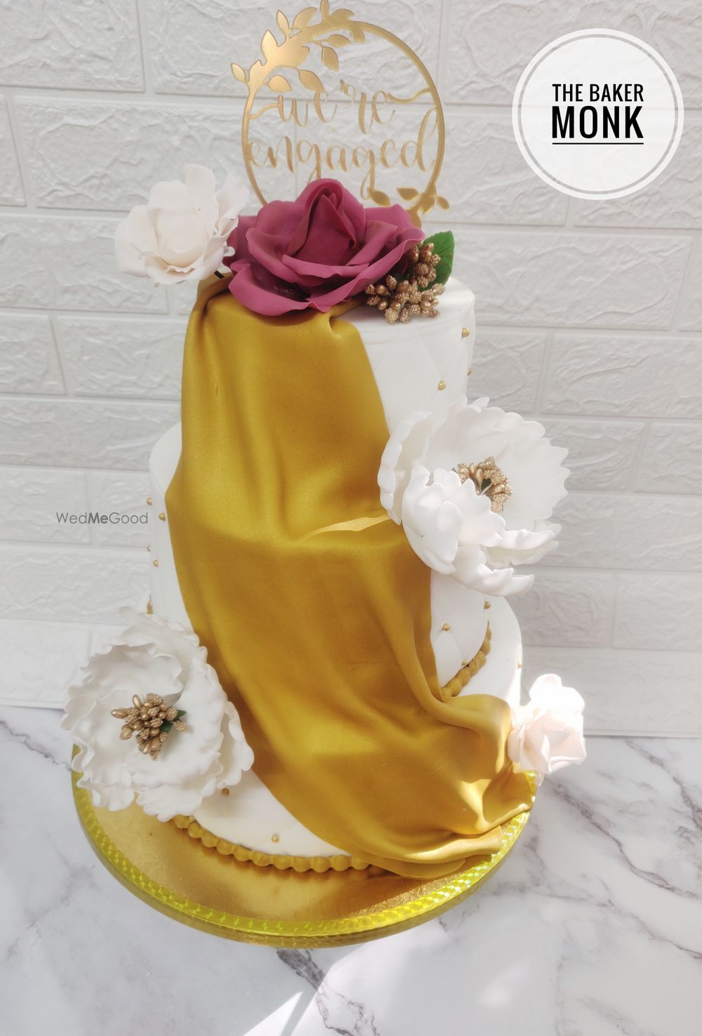 Photo From Beautiful Wedding Cakes - By The Baker Monk