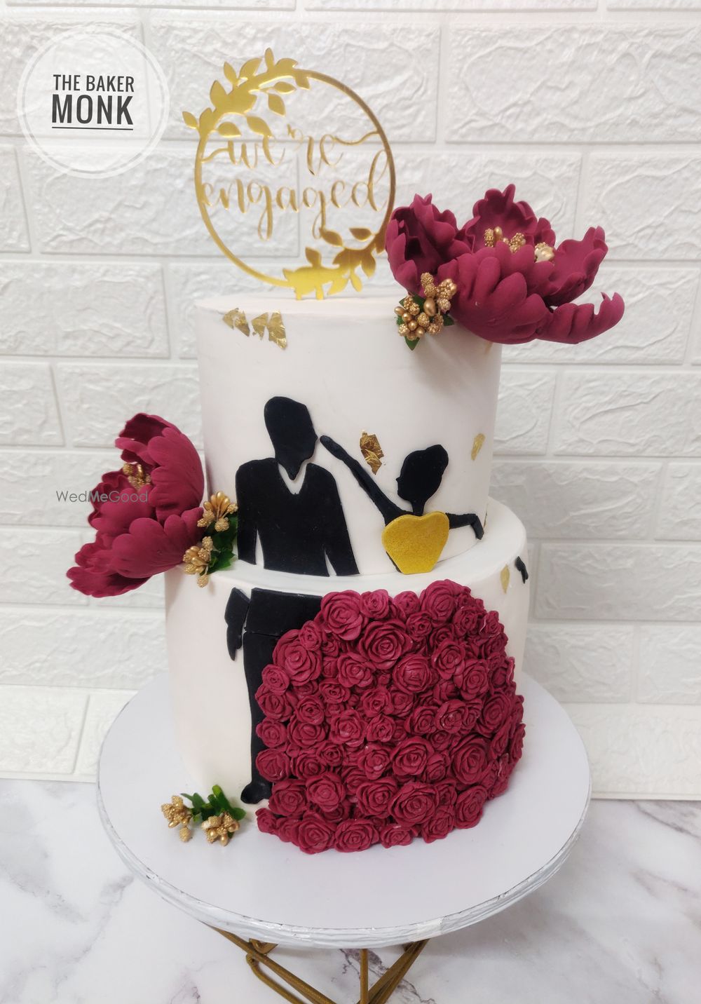 Photo From Beautiful Wedding Cakes - By The Baker Monk