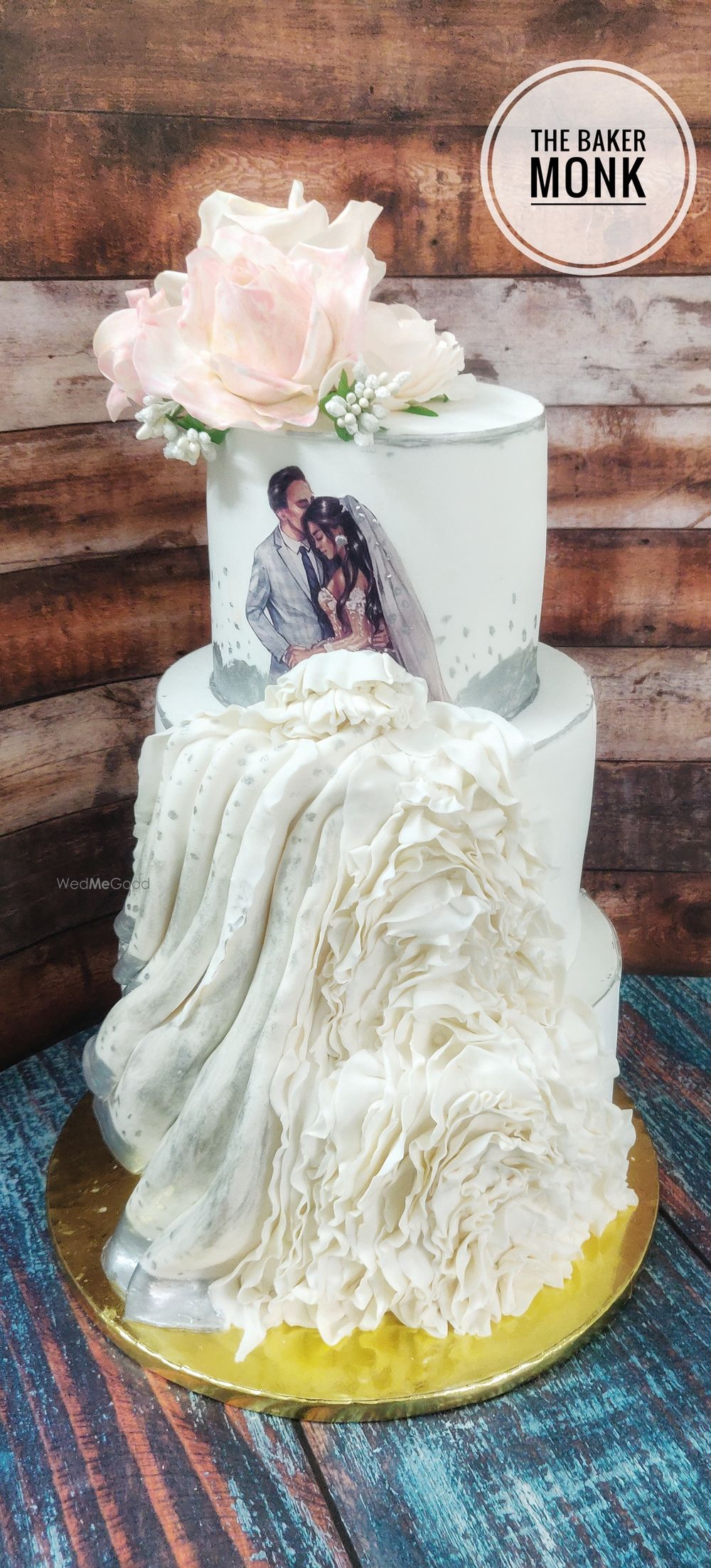 Photo From Beautiful Wedding Cakes - By The Baker Monk