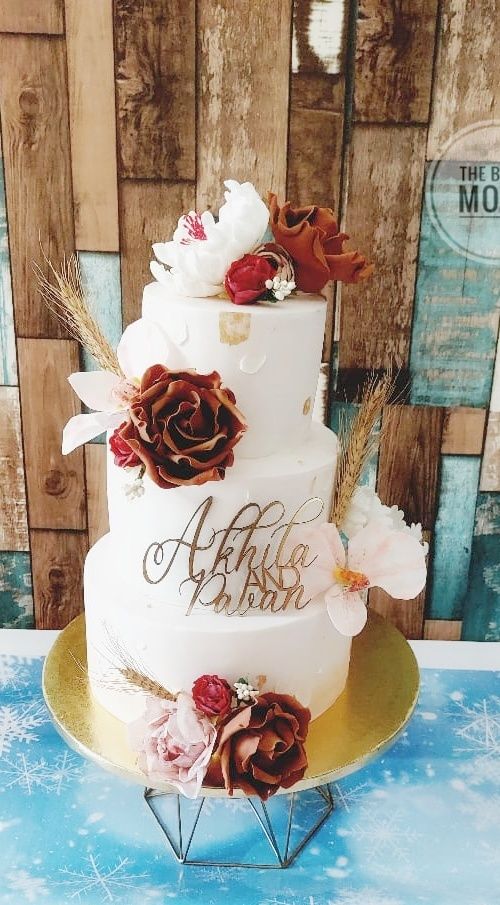 Photo From Beautiful Wedding Cakes - By The Baker Monk