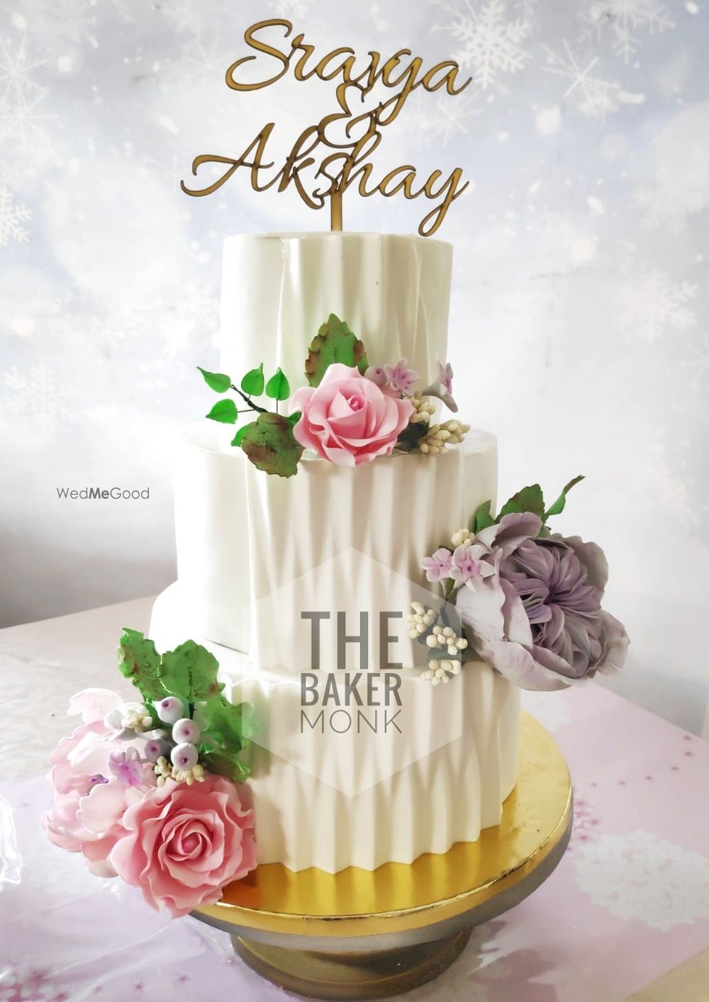 Photo From Beautiful Wedding Cakes - By The Baker Monk