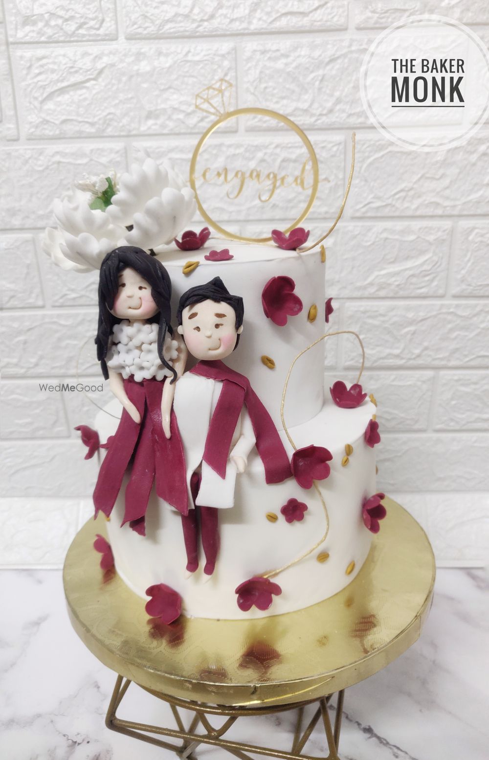 Photo From Engagement Cakes - By The Baker Monk