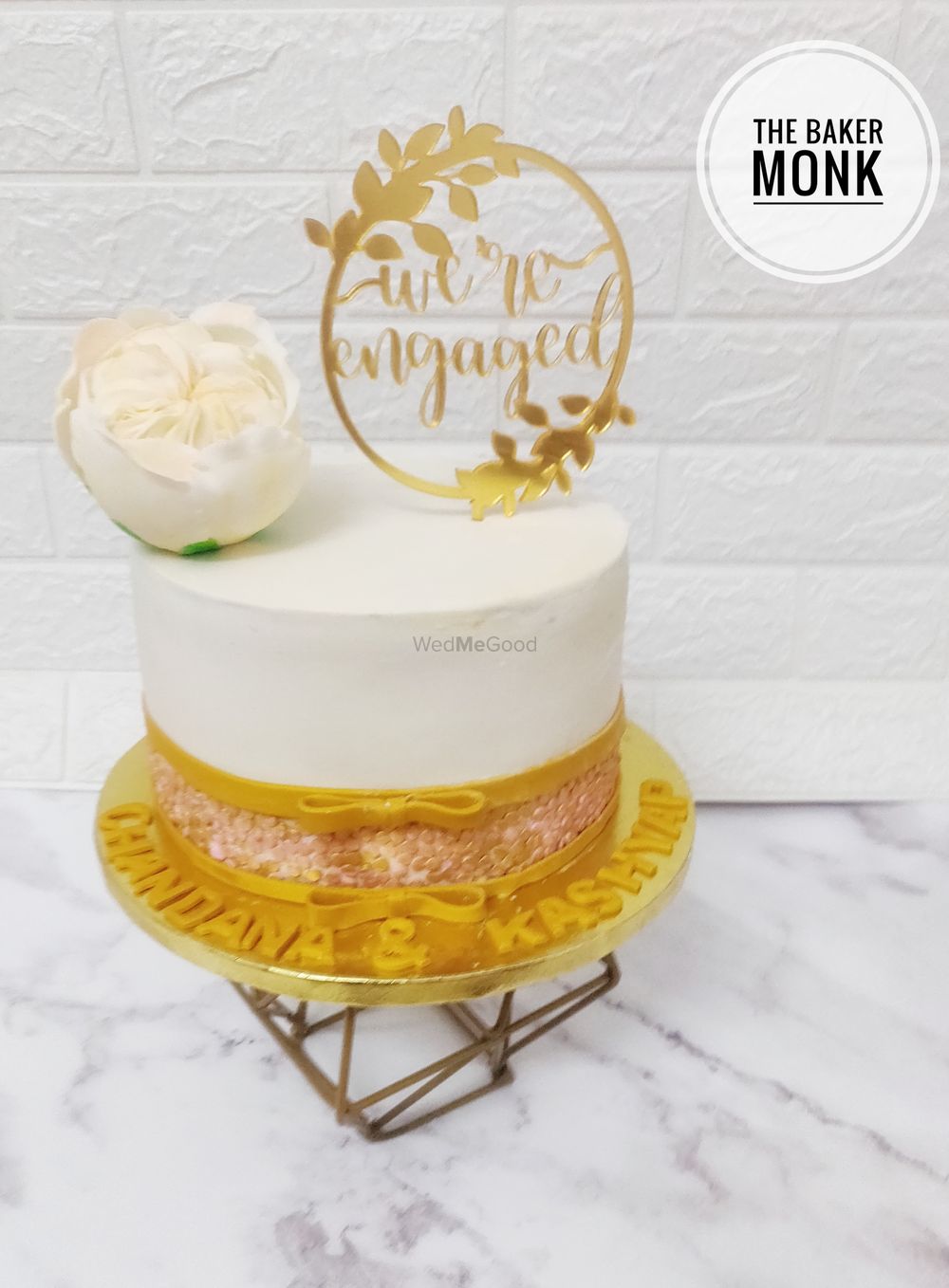 Photo From Engagement Cakes - By The Baker Monk