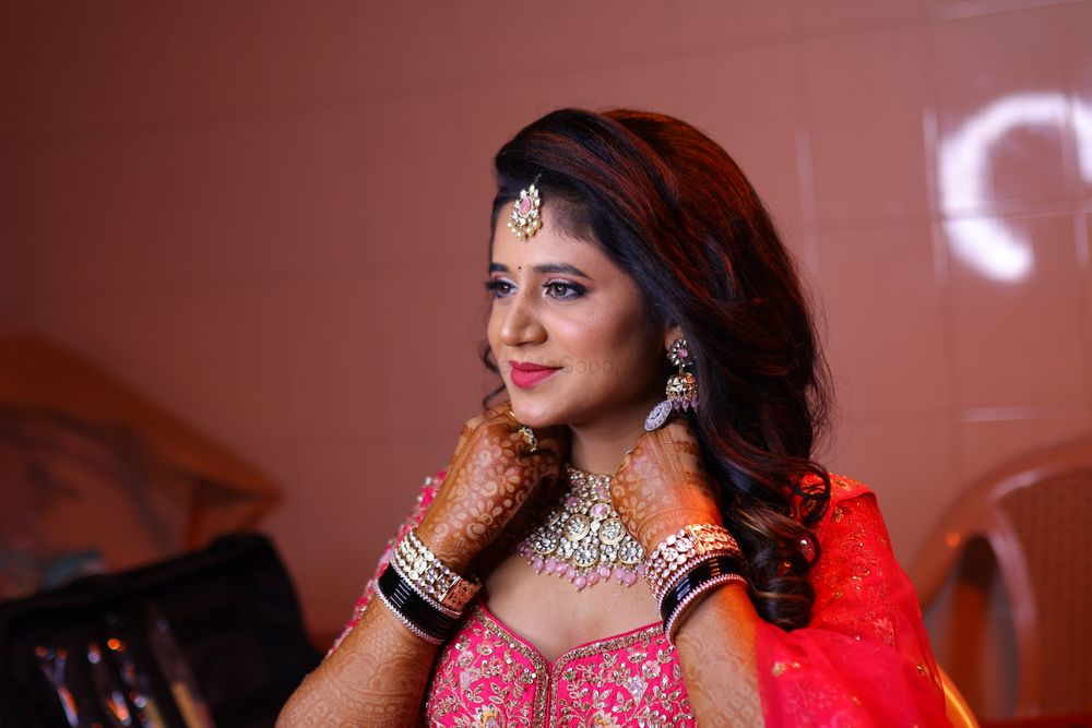 Photo From Rashmi for reception & muhurtham  - By Makeup Stories by Amrita Durg