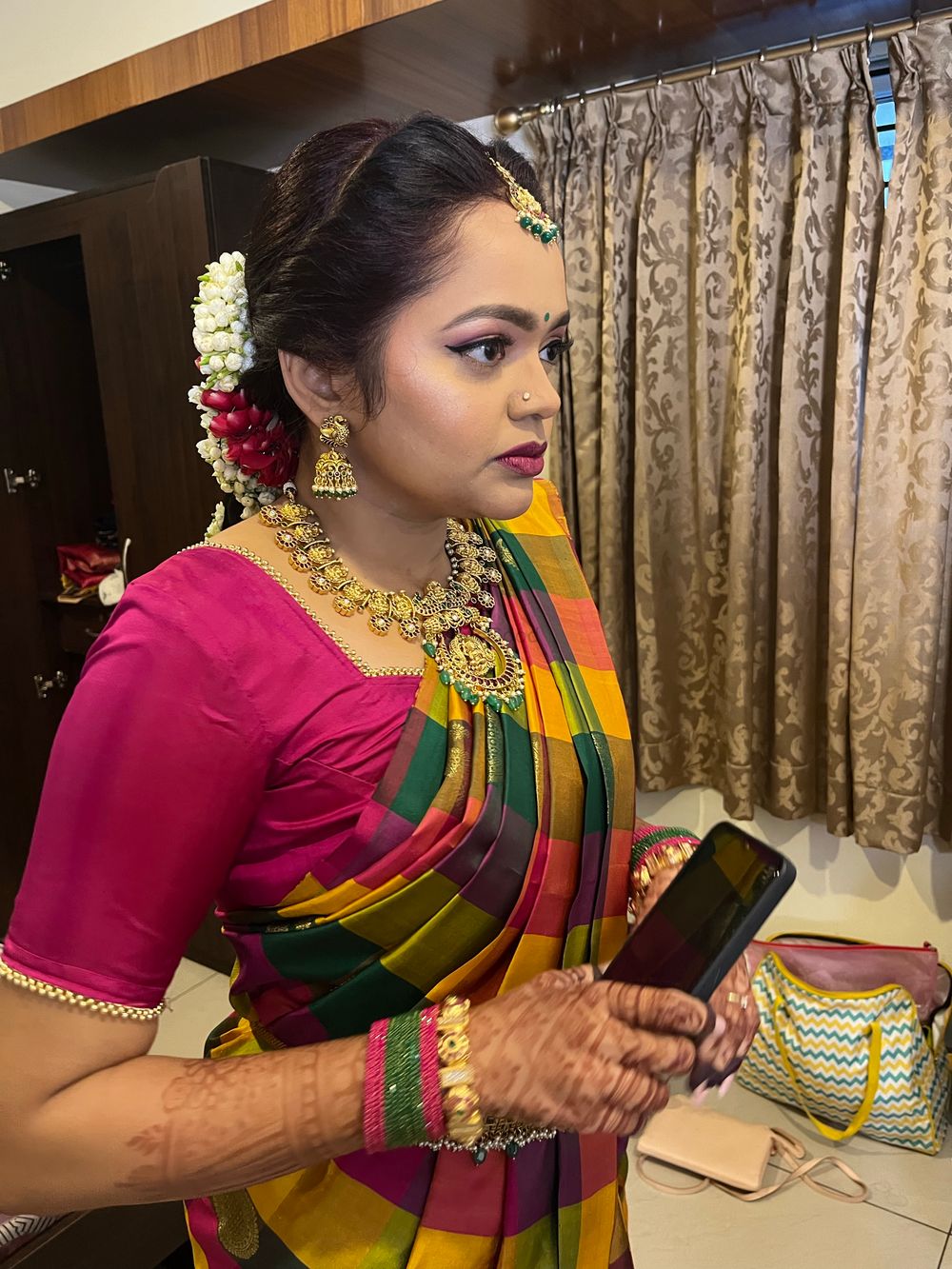 Photo From Sangeetha  - By Makeovers by Vidhanvi