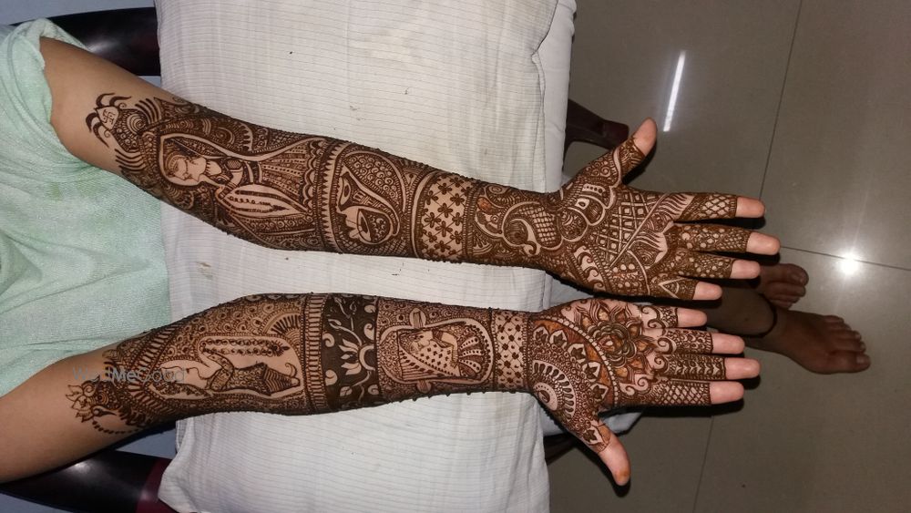 Photo From Deepti - By Vishnu Gupta Mehendi Artist