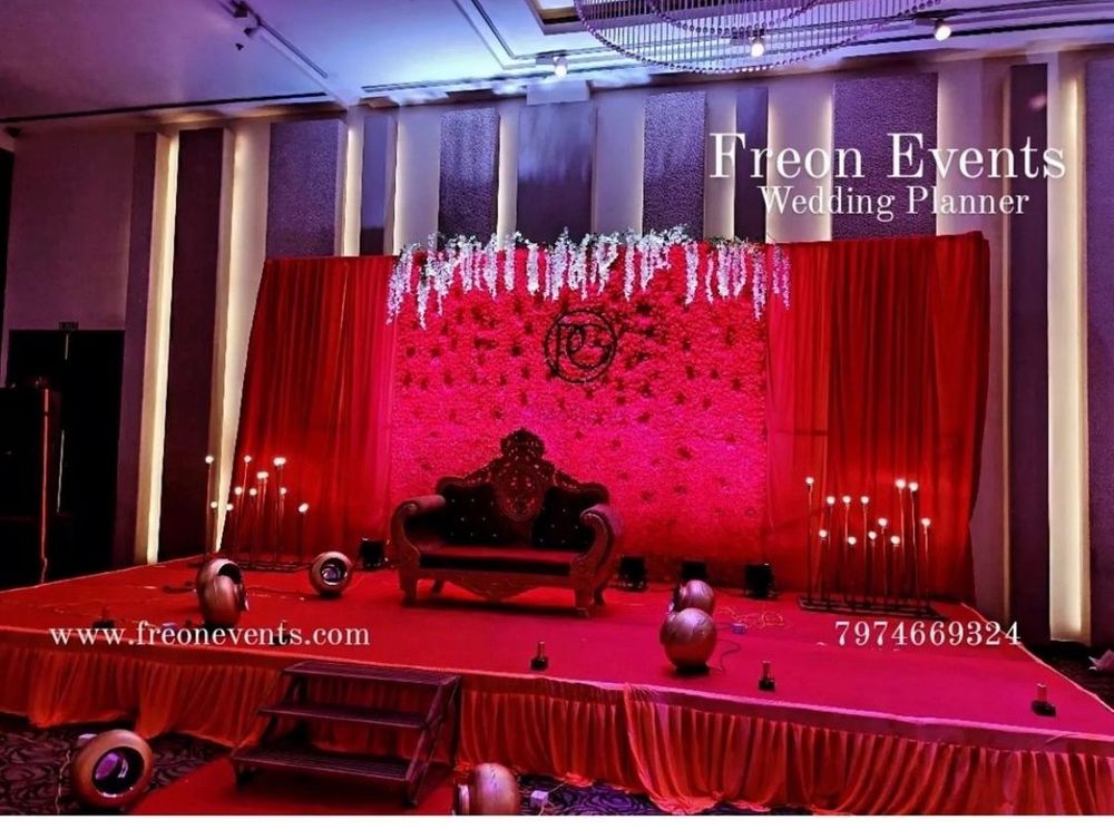 Photo From Wedding Reception Decorations  - By Freon Events