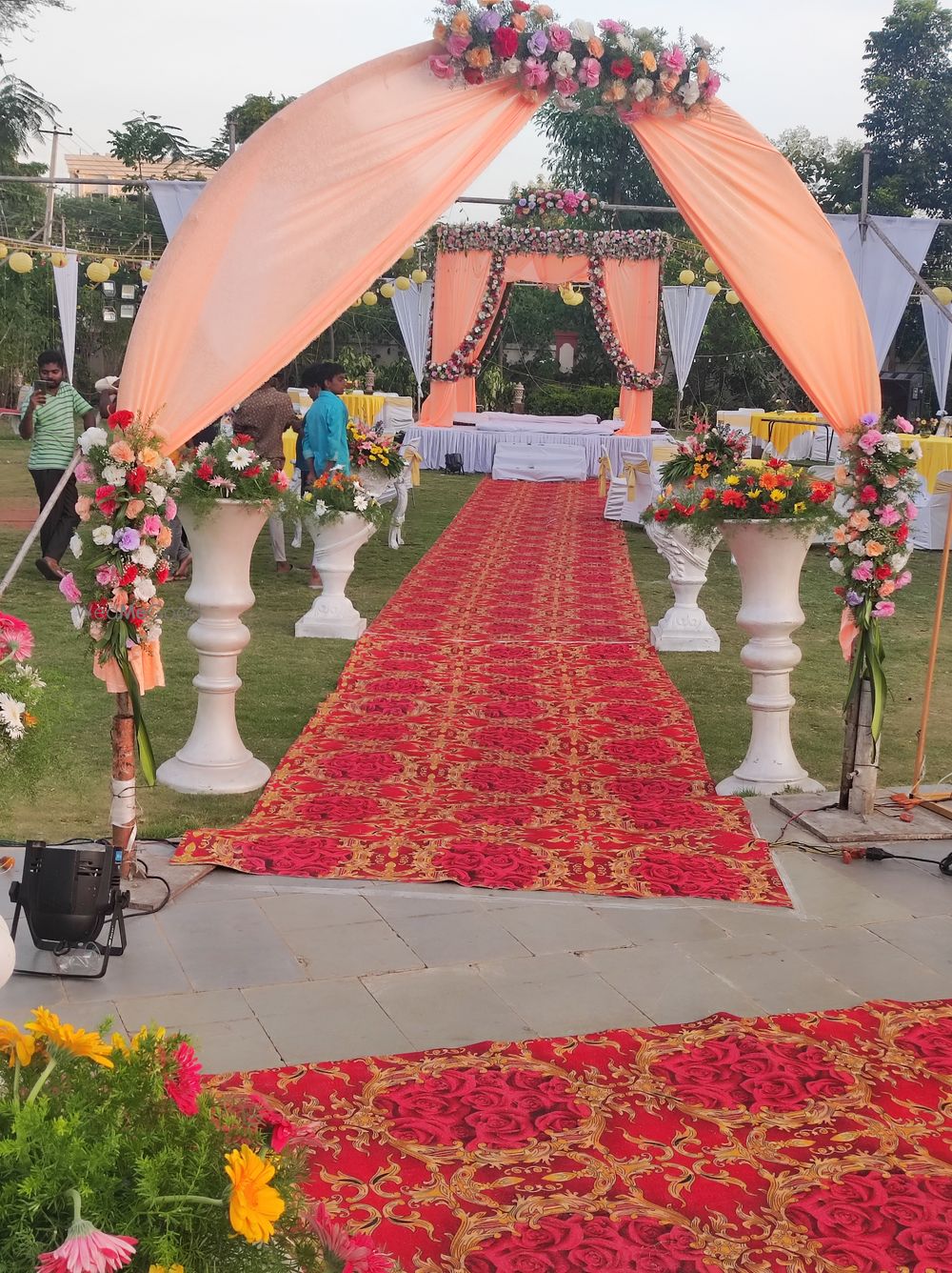 Photo From Out Door Mandapams - By Sai Balaji Flower Decoration & Event Planner