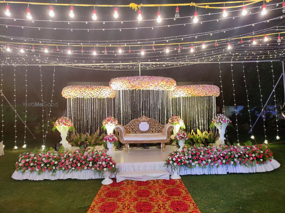 Photo From Out Door Engagement Decor - By Sai Balaji Flower Decoration & Event Planner