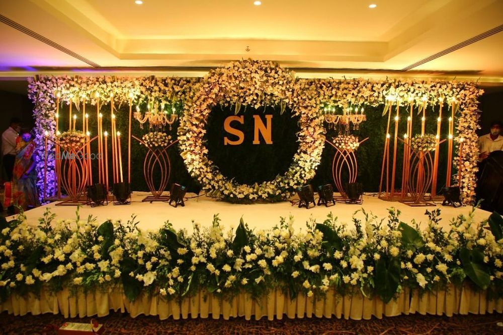 Photo From Out Door Engagement Decor - By Sai Balaji Flower Decoration & Event Planner