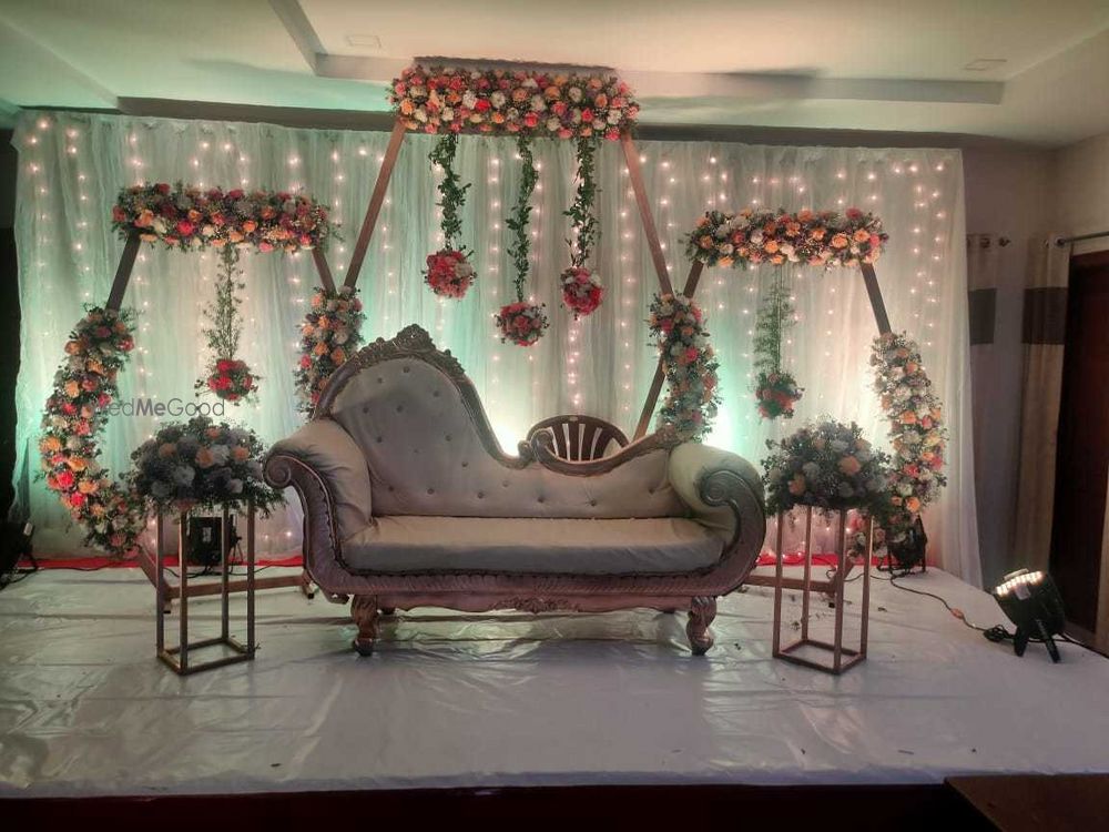 Photo From Out Door Engagement Decor - By Sai Balaji Flower Decoration & Event Planner