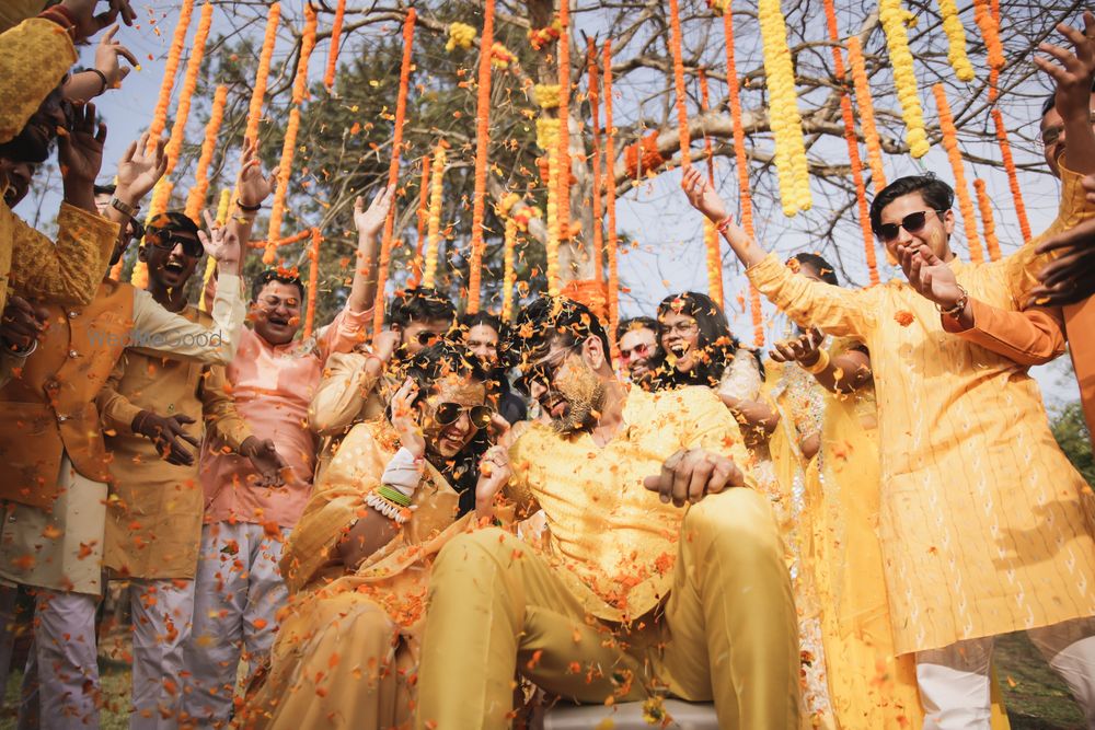 Photo From Jyoti x Pulkit | Haldi Shoot - By The Newly Weds Studios