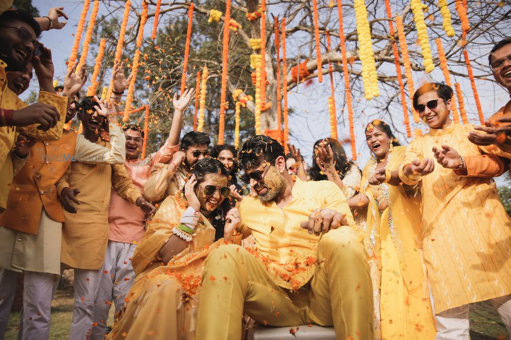 Photo From Jyoti x Pulkit | Haldi Shoot - By The Newly Weds Studios