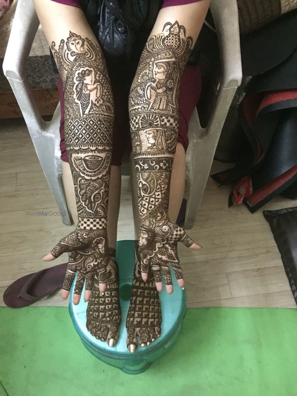 Photo From Sonam Mam - By Vishnu Gupta Mehendi Artist