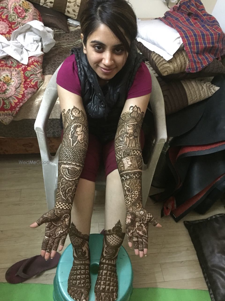 Photo From Sonam Mam - By Vishnu Gupta Mehendi Artist