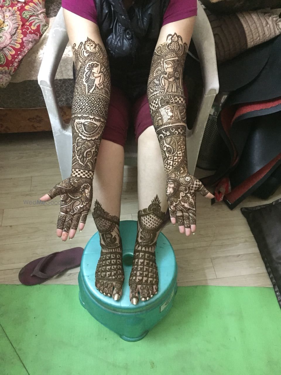 Photo From Sonam Mam - By Vishnu Gupta Mehendi Artist