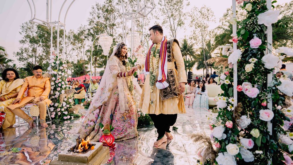 Photo From Nikita Ajinkya | Destination Wedding in Surabardi Meadows - By The Colourful Ocean