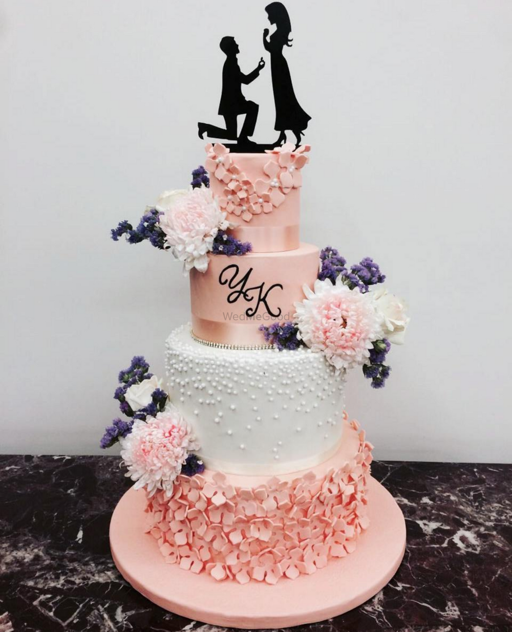 Photo From Engagement/Wedding Cakes - By Mad Batter by Aashna