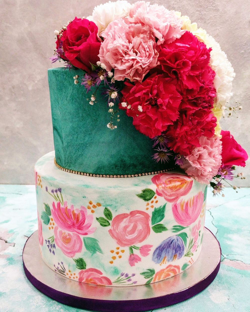 Photo From Engagement/Wedding Cakes - By Mad Batter by Aashna