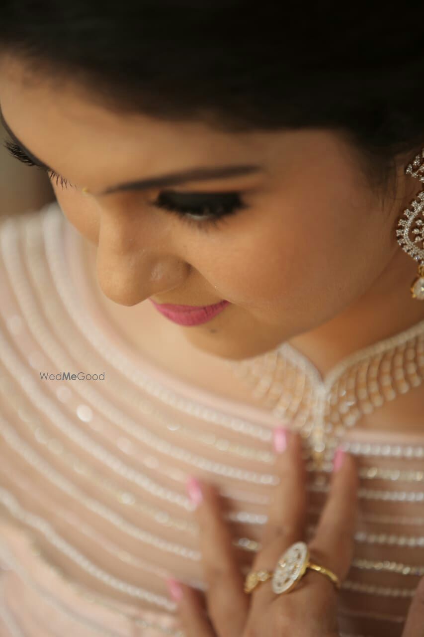 Photo From Engagement and Wedding Makeover of Sherin - By Tony Makeup Artist