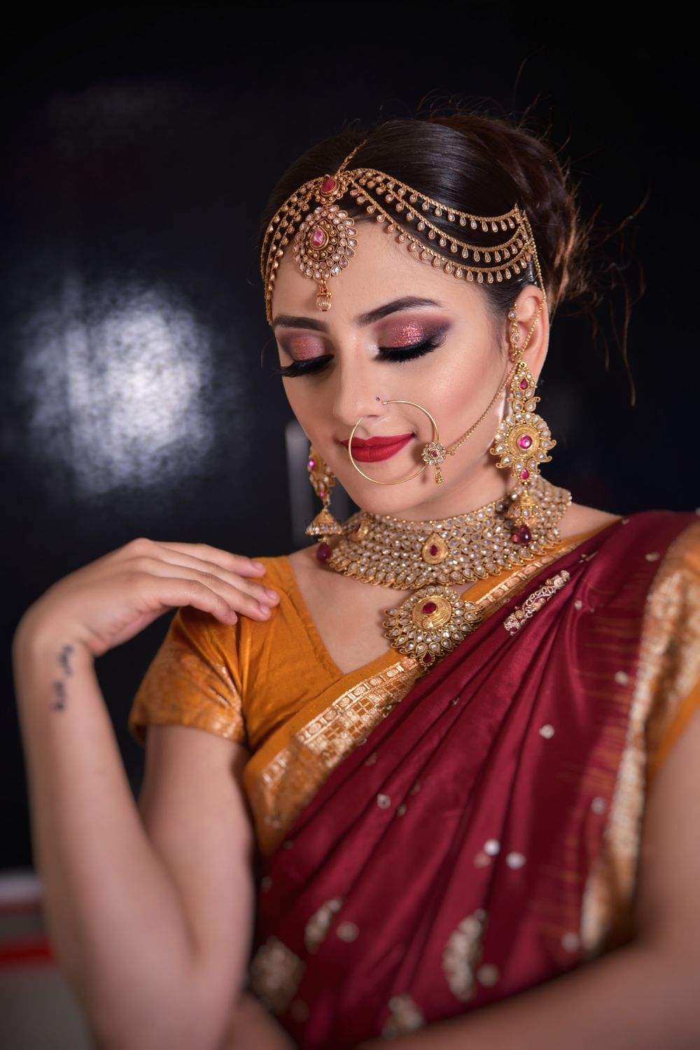 Photo From Bride in saree - By Makeup FX by Reshu Nagpal