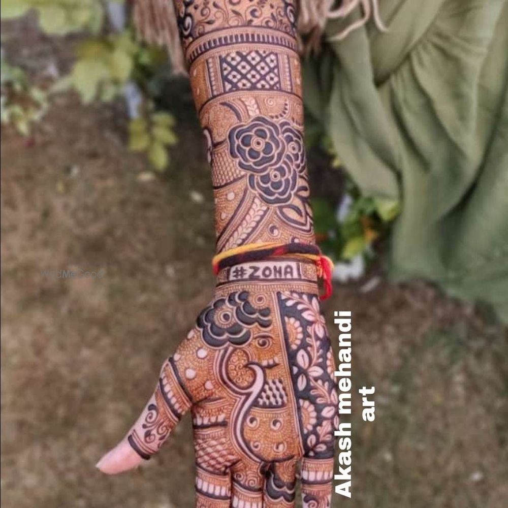 Photo From Mehandi - By Akash Mehandi Art