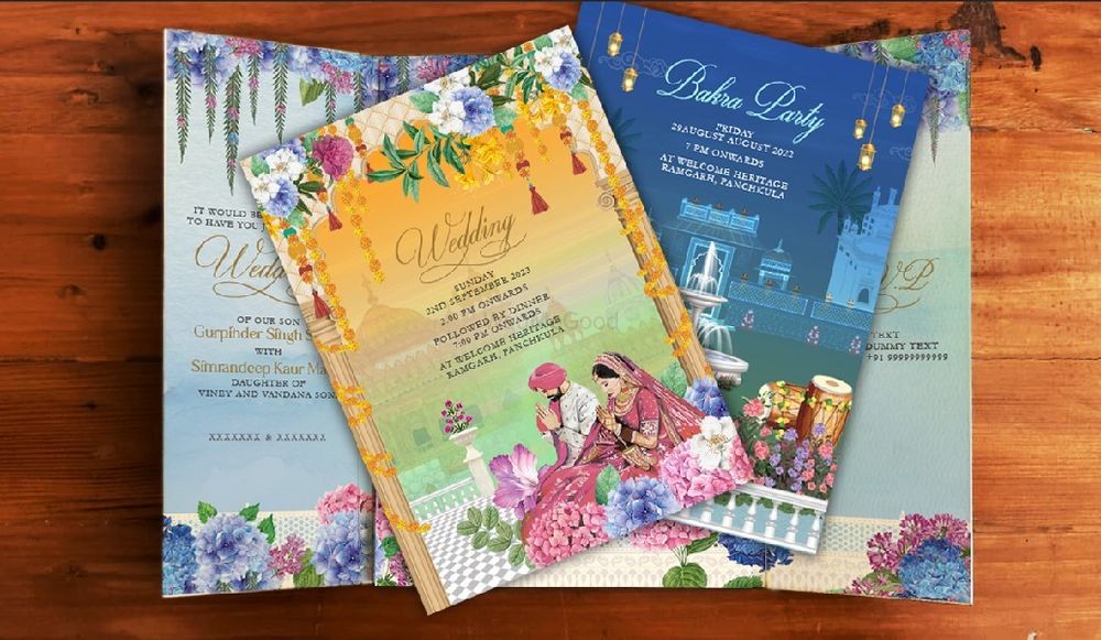 Photo From Sikh wedding invitation - By Temple Design