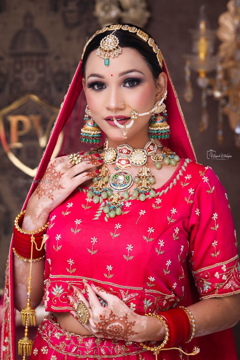 Photo From Reetu's wedding portrait..❣️ - By Shiwani Rana Makeovers