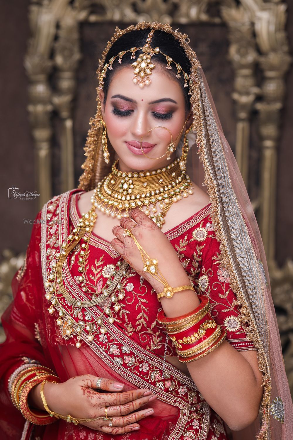 Photo From komal's wedding portrait - By Shiwani Rana Makeovers