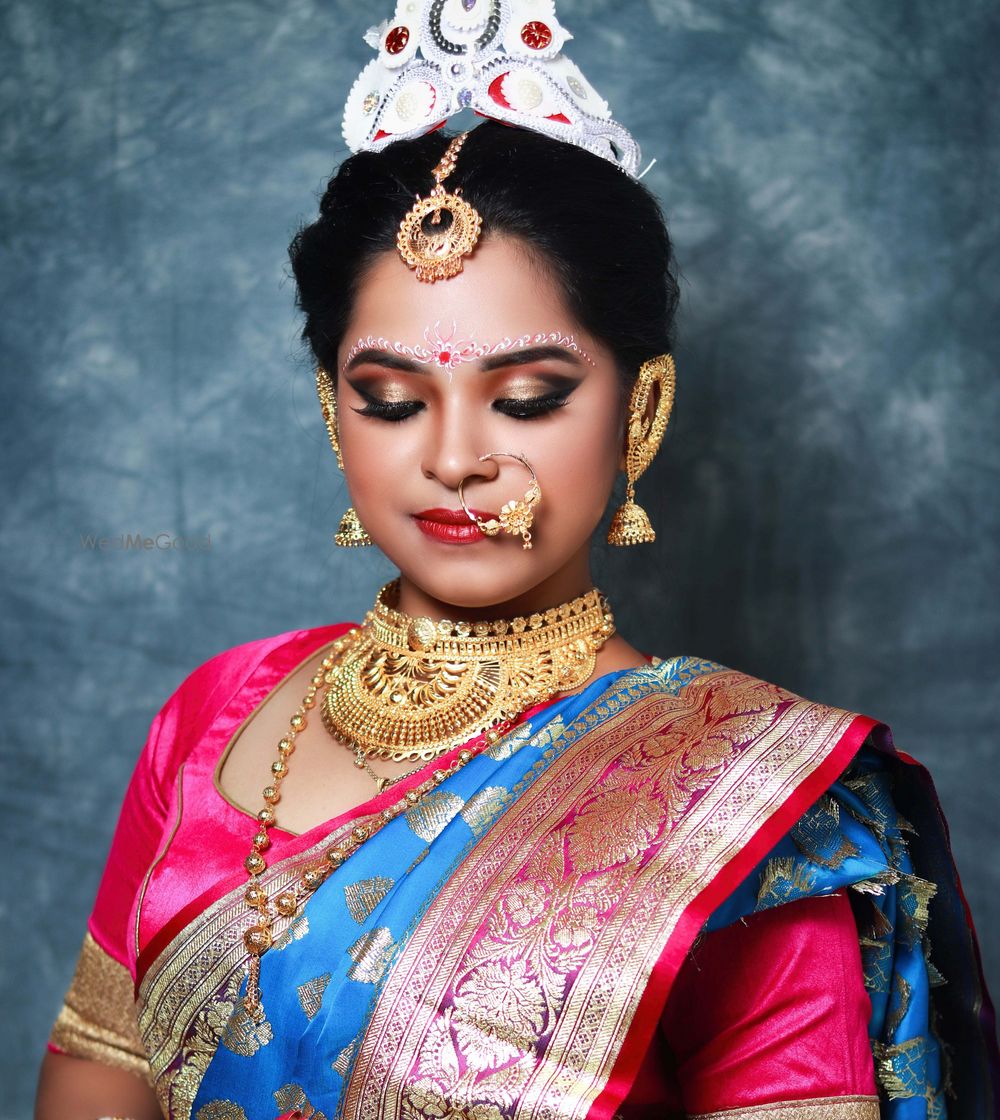 Photo From Bengali Bride - By Hair and Makeup by Debby