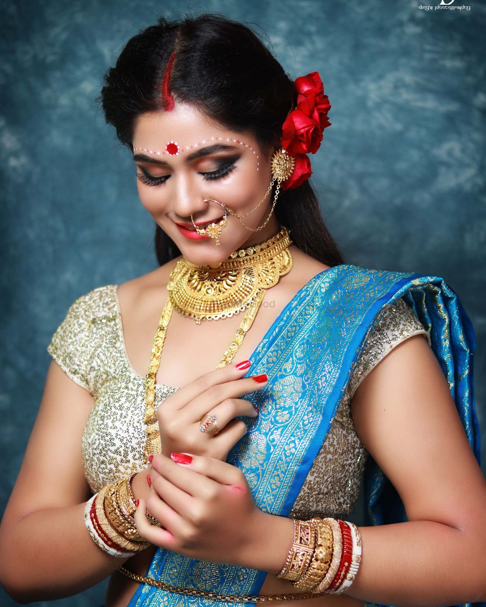 Photo From Bengali Bride - By Hair and Makeup by Debby