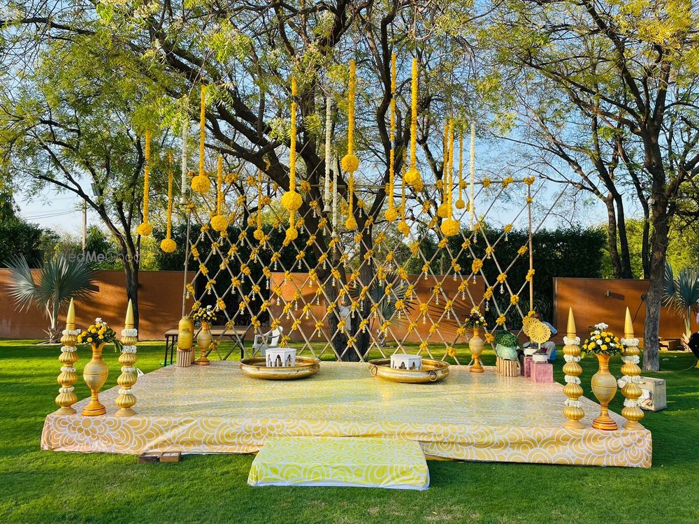 Photo From HALDI CEREMONY - By Shreekunj Greens