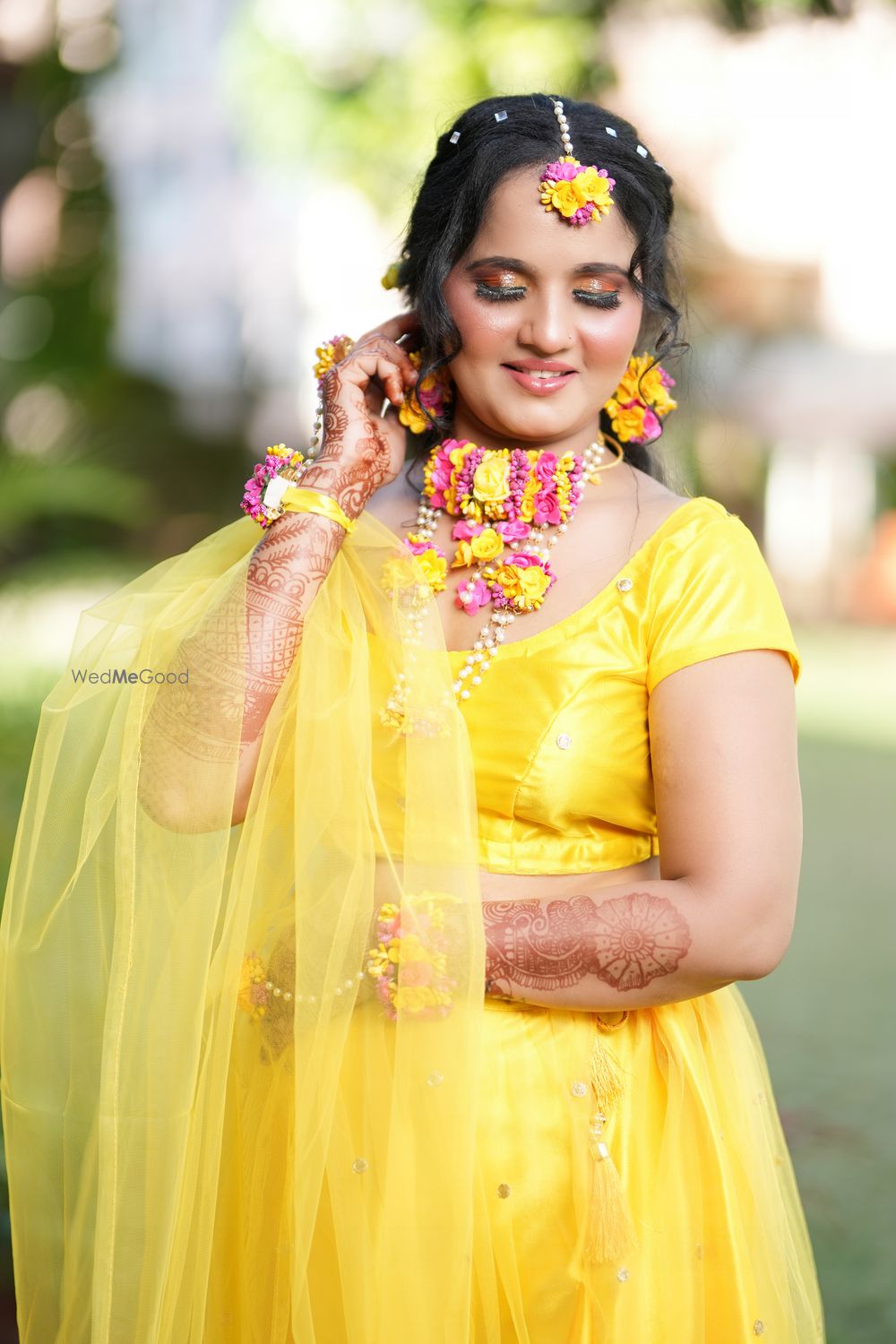 Photo From haldi look - By Anuradha Ghorpade Makeover