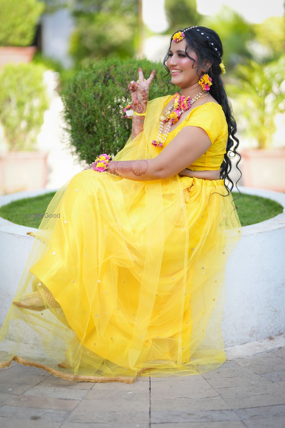 Photo From haldi look - By Anuradha Ghorpade Makeover