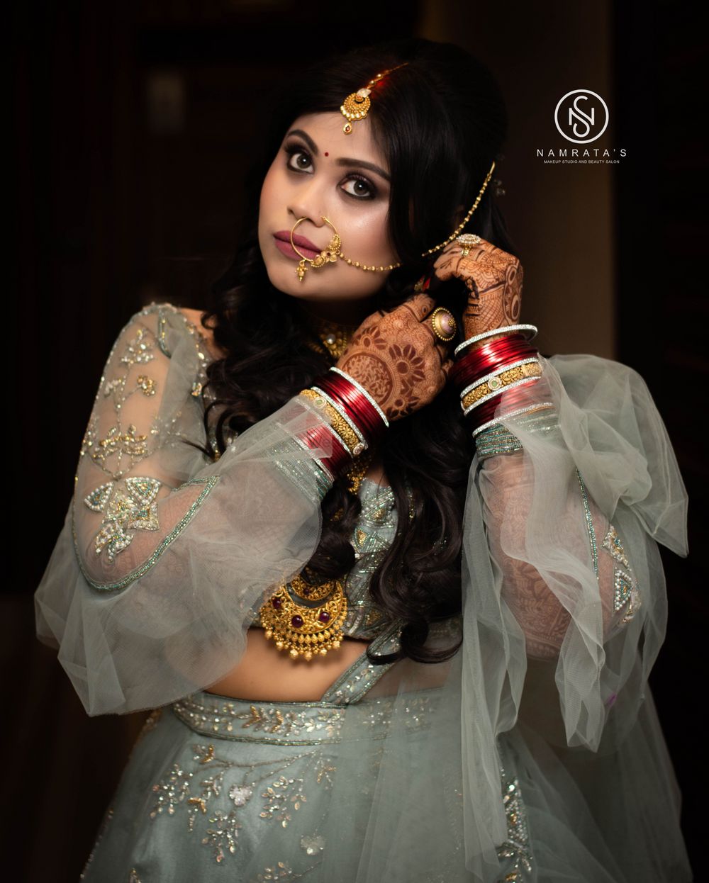 Photo From Open Hair Bridal Look - By Namrata's Studio