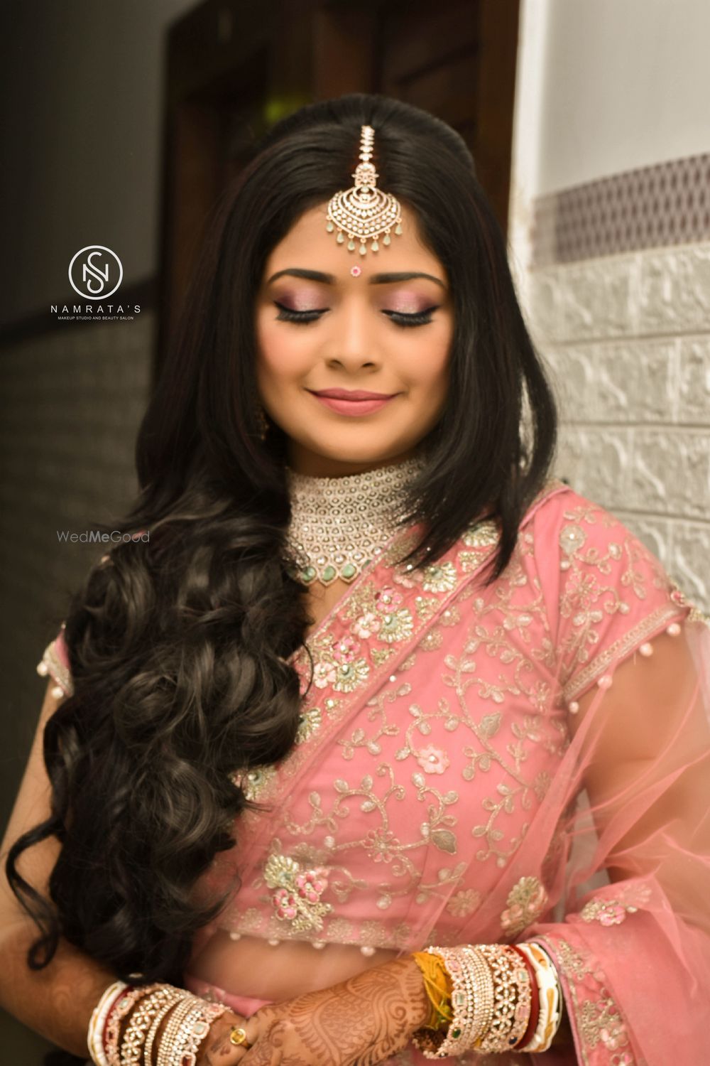 Photo From Reception look with extensions open hair - By Namrata's Studio