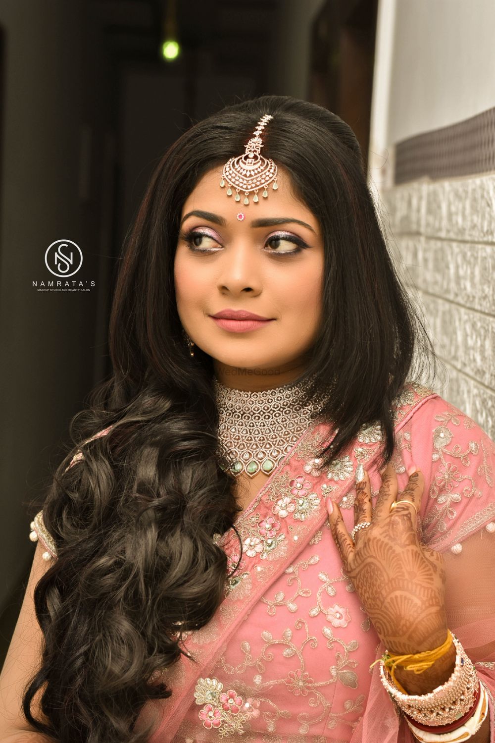 Photo From Reception look with extensions open hair - By Namrata's Studio