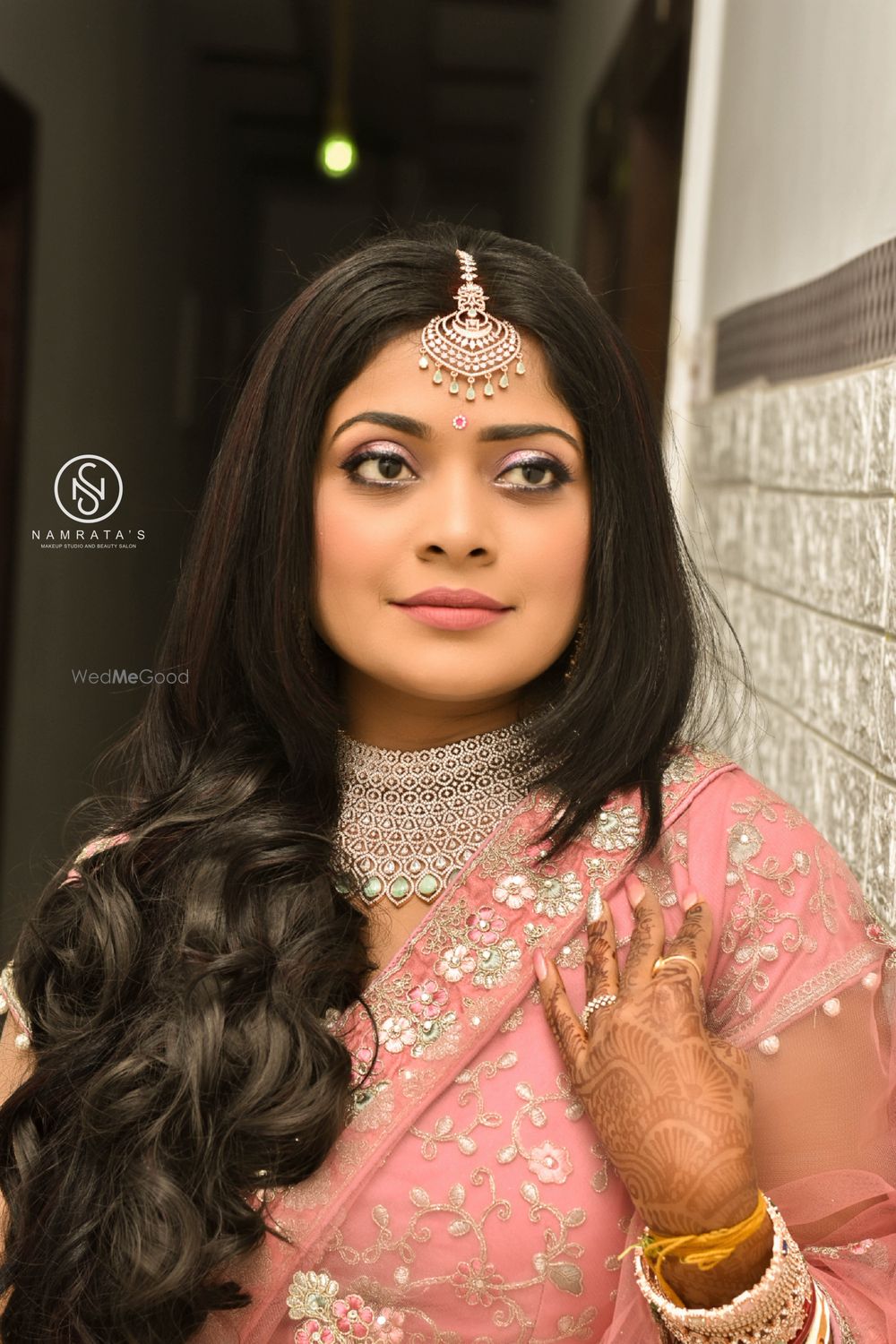 Photo From Reception look with extensions open hair - By Namrata's Studio