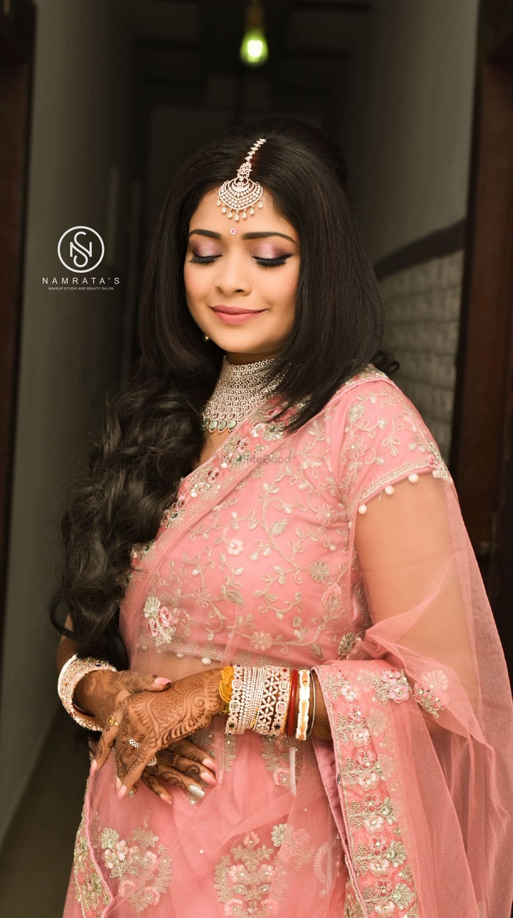 Photo From Reception look with extensions open hair - By Namrata's Studio