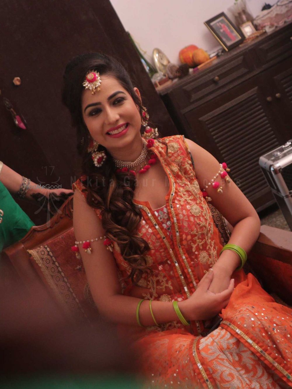 Photo From sangeet ready bride  - By Nikita Gaur Makeovers