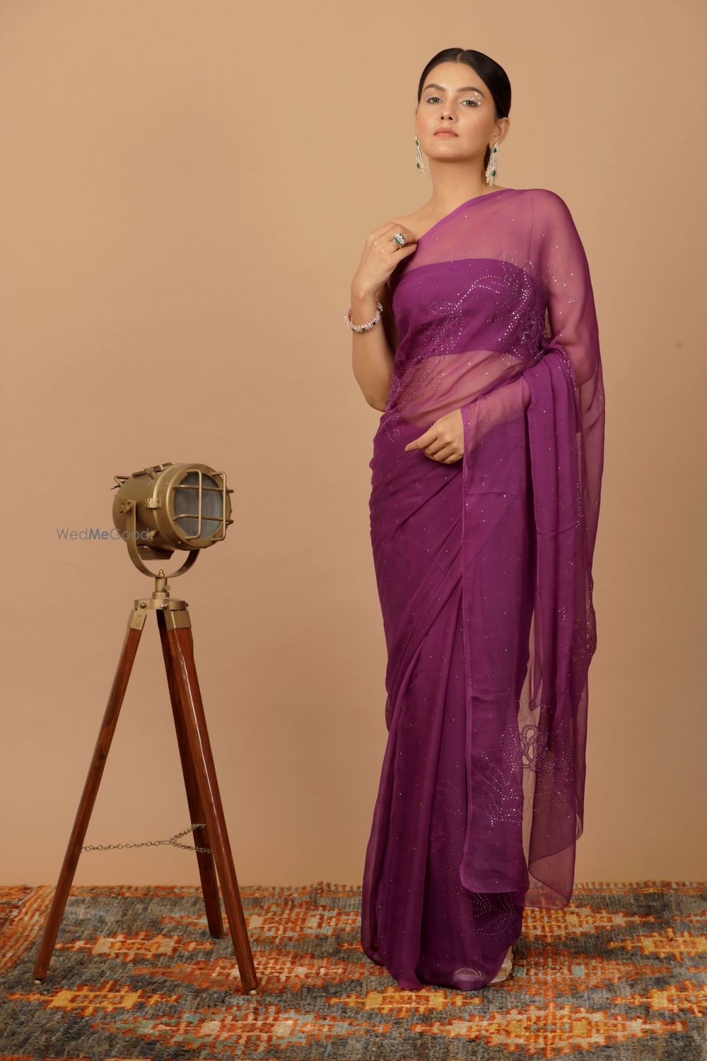 Photo From Mukaish Work Sarees - By Geroo Jaipur